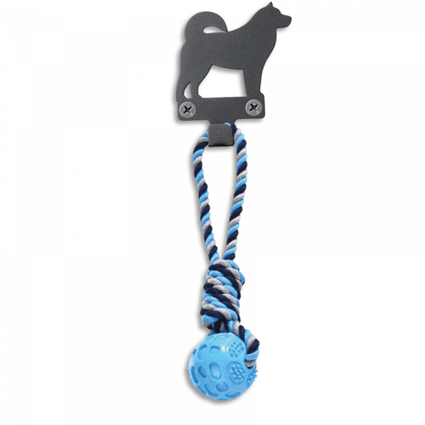 Porta Correas Para Mascotas En Acero: Estilo Akita Inu - Imagen 3