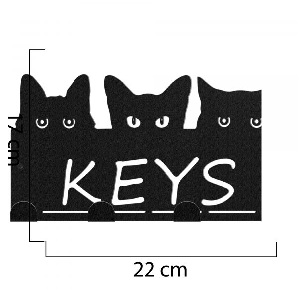 Perchero Para Mascotas En Acero: Estilo 3 Gatos Pequeños - Imagen 9