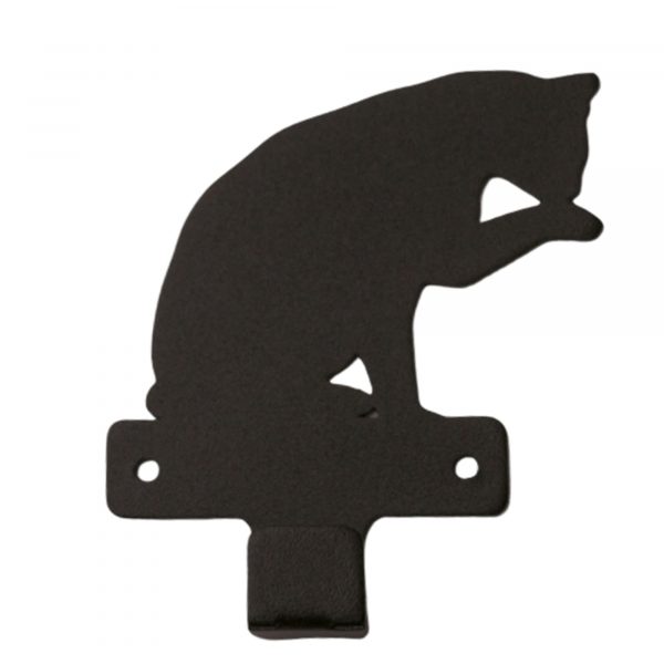 Porta Correas para Mascotas Estilo Gato en Acero | Diseño Único - Imagen 2