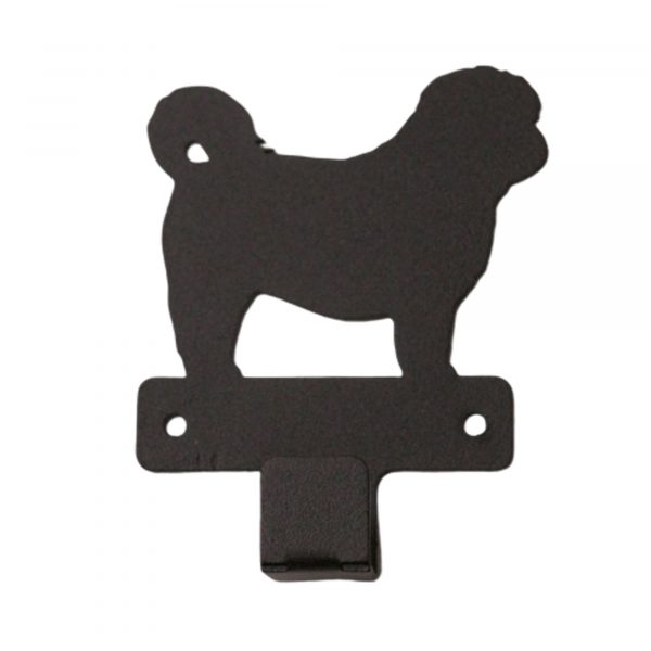 Porta Correas de Acero "Diseño de Pug" – Funcionalidad y Estilo para Tu Hogar - Imagen 5