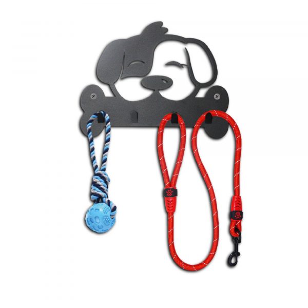 Perchero de Acero con Diseño de Perro y Hueso - Imagen 2
