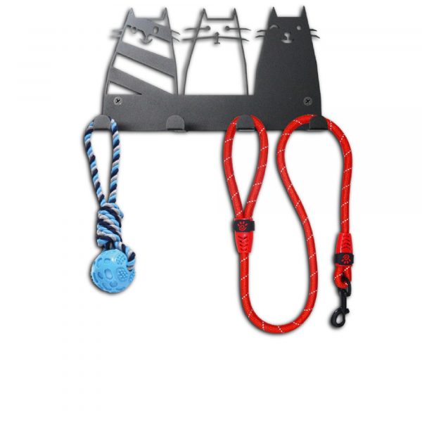 Perchero de Acero "Tres Gatos" - Funcionalidad y Estilo para tu Hogar - Imagen 7
