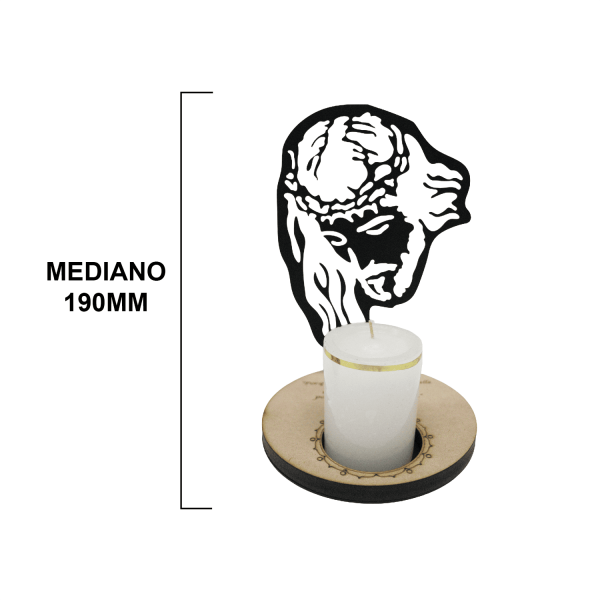 Porta Vela De Proyección De Rostro - Imagen 11