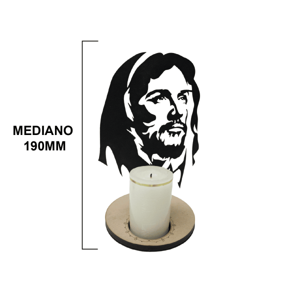 Porta Vela De Proyección De Jesús Túnica - Imagen 11