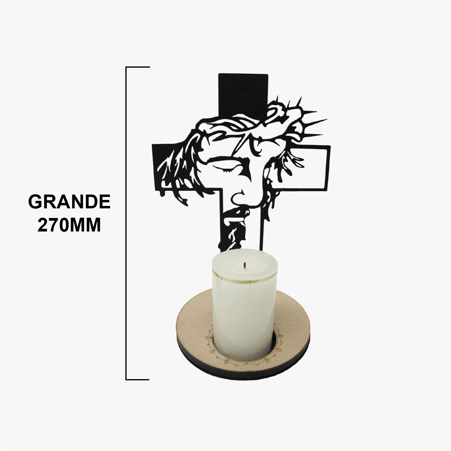 Porta Vela De Proyección De Cristo Cruz - Imagen 11