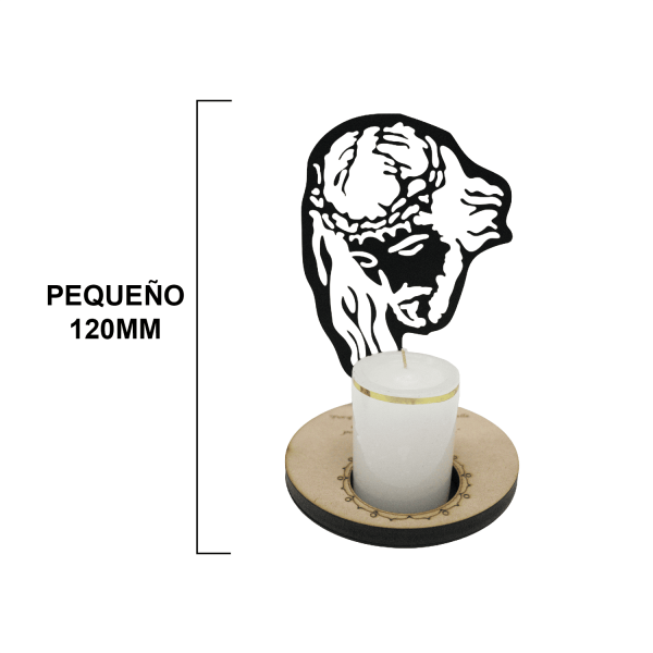 Porta Vela De Proyección De Rostro - Imagen 12
